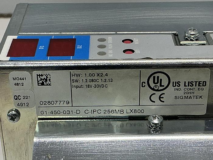 Used SIGMATEK C-IPC 256