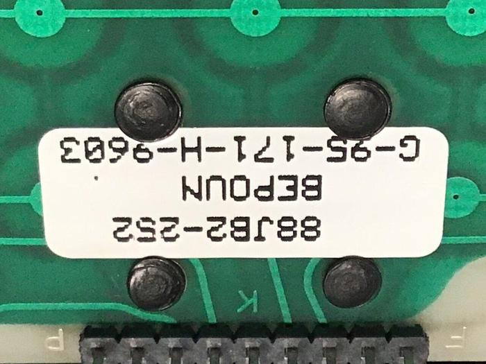 Used GRAYHILL Keypad 88JB2-252 #126709