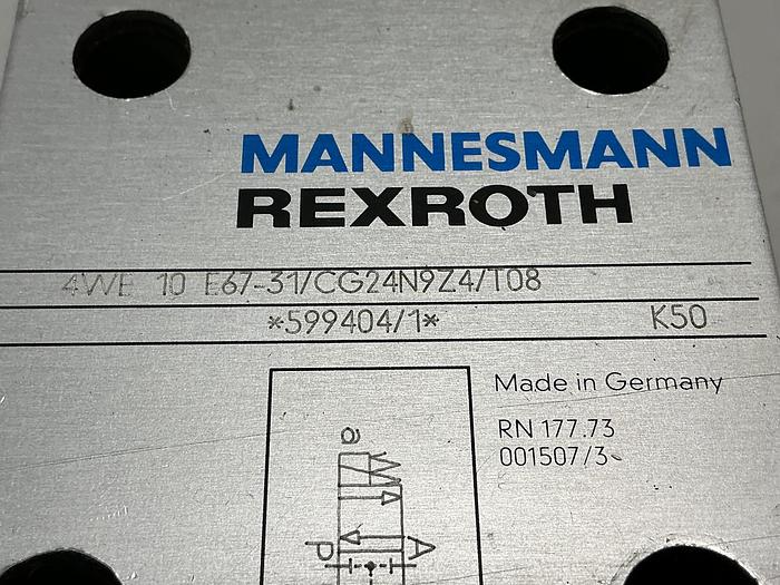 Used REXROTH 4WE 10 E67-31/CG24N9Z4/T08