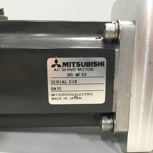 Used MITSUBISHI Servo Motor HC-MF43 #95928