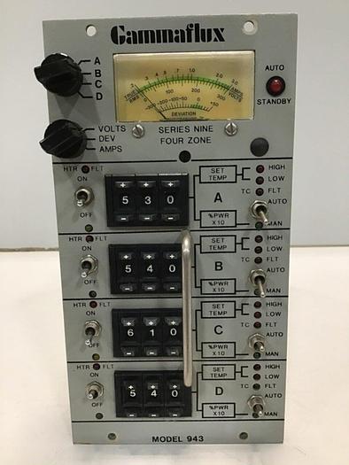 Used GAMMAFLUX Husky Temperature Control 943 #112501