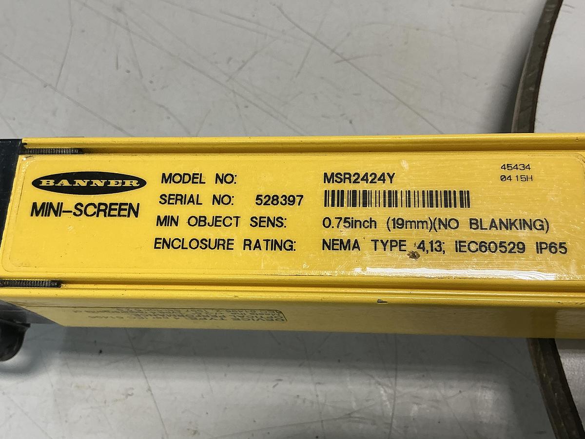 Used BANNER MSR2424Y