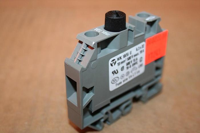 Used WIELAND Terminal Block WK 10/SI U #19387 DNL SCRAPPED