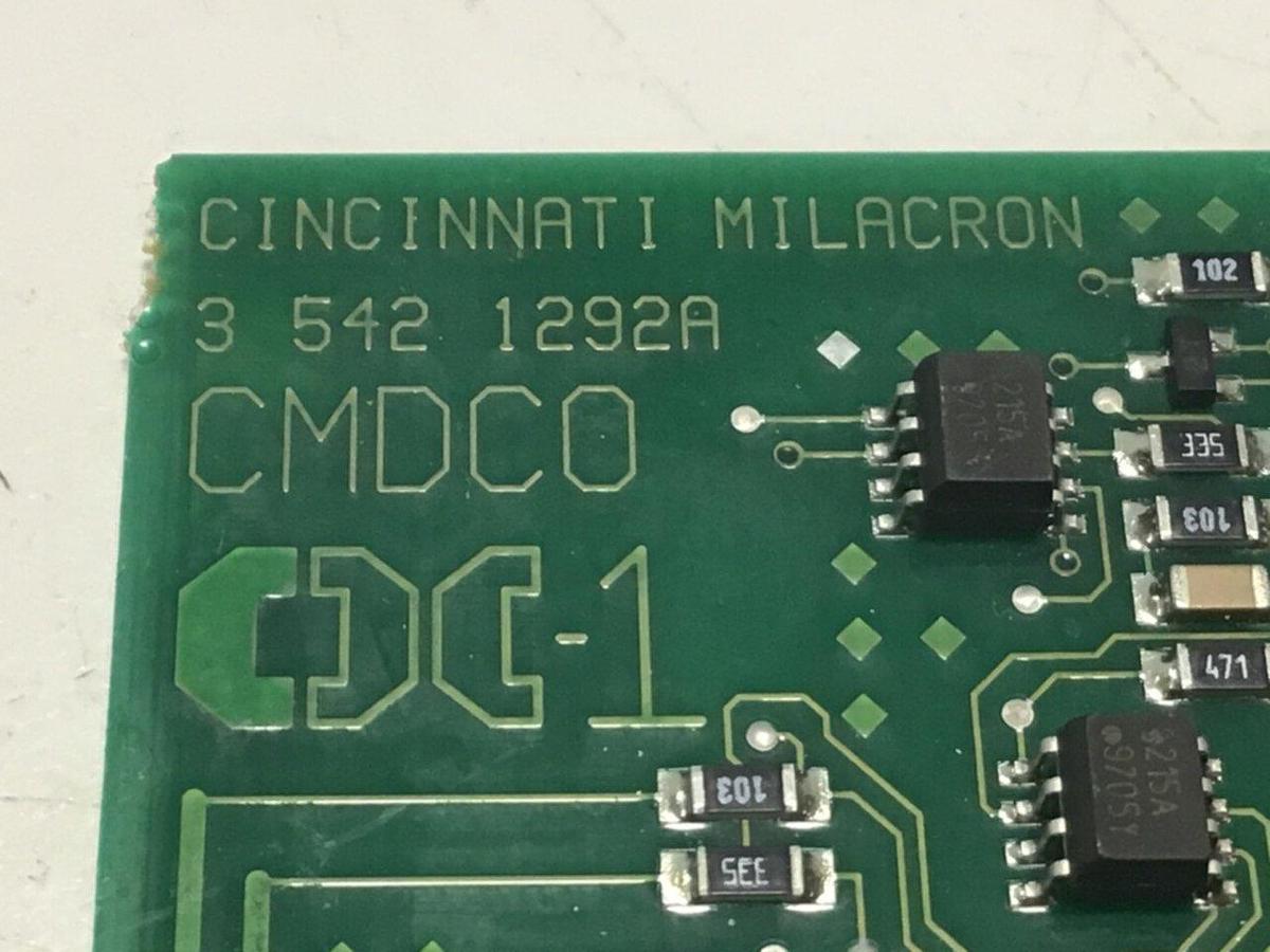 Used CINCINNATI MILACRON Circuit Board 3-542-1292A / BRACKET Used