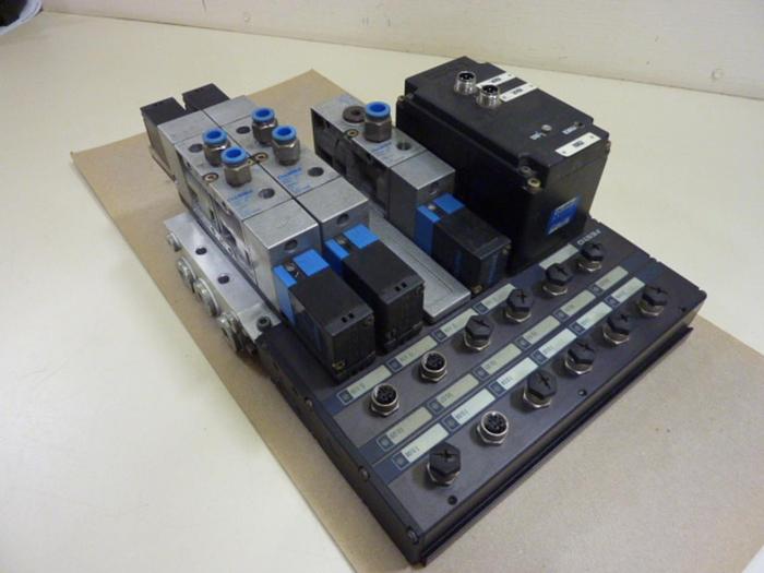 Used FESTO Control Block / Valve Terminal IFB8-02 #52691