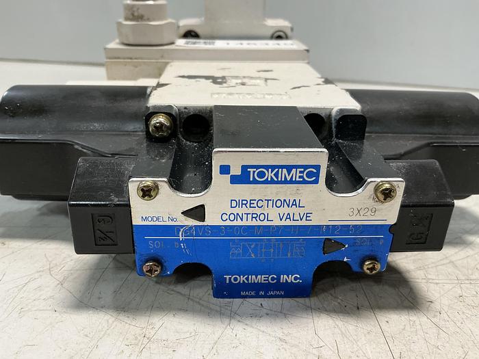Used TOKIMEC DG4VS-3-0C-M-P7-H-7-P12-52