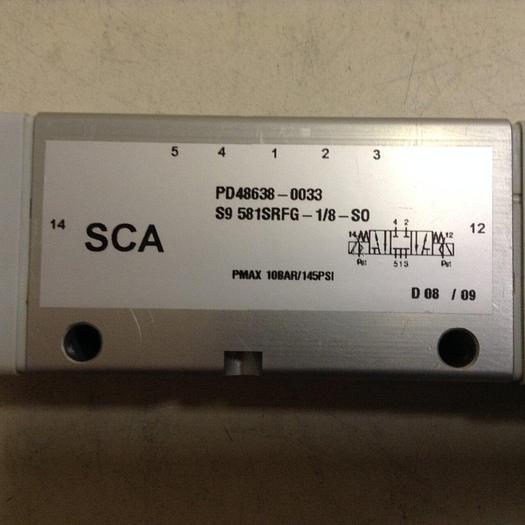 Used SCA Valve PD48638-0033 #86412
