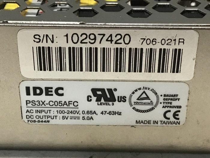 Used IDEC Power Supply PS3X-C05AFC USED