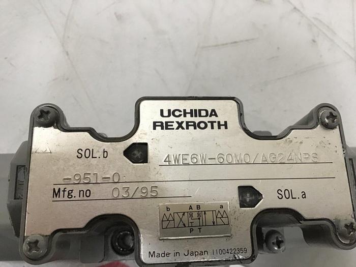 Used REXROTH Valve 4WE6W60M0/AG24NPS9510 #118261