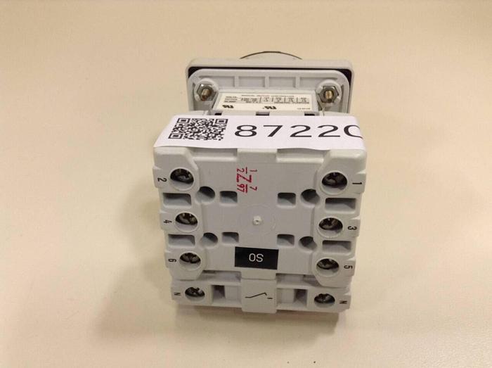 Used SPRECHER & SCHUH Motor Disconnect Switch LE3-40-NP #87220