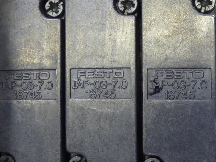 Used FESTO Control Block / Valve Terminal IFB13-03 #63734