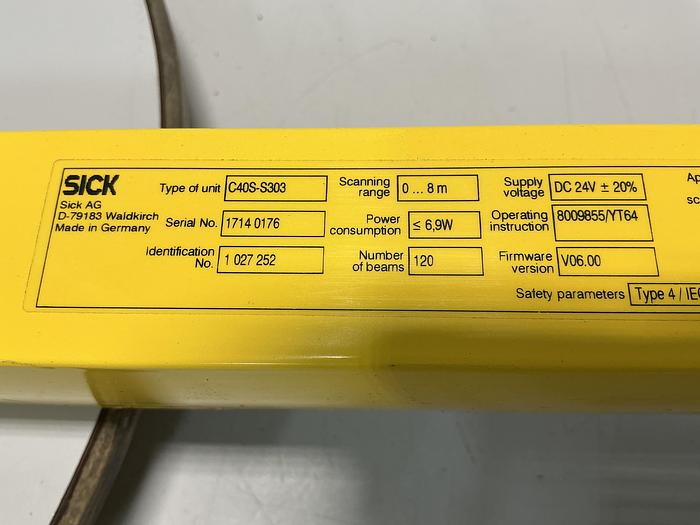 Used SICK C40S-S303