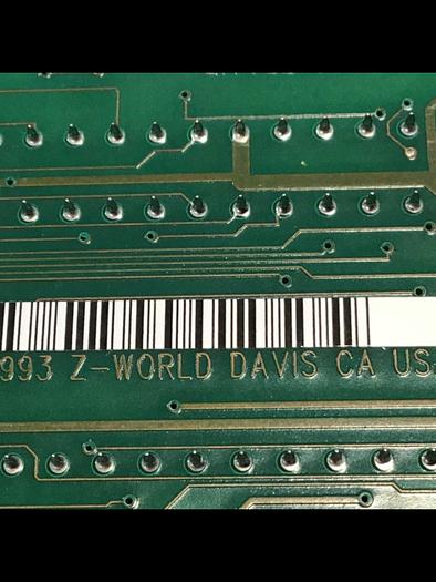 Used Z WORLD Circuit Board SBC200F2 USED