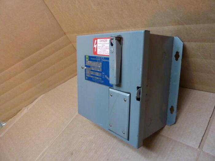 Used SQUARE D Transformer Disconnect 9070-SK5271S #28233