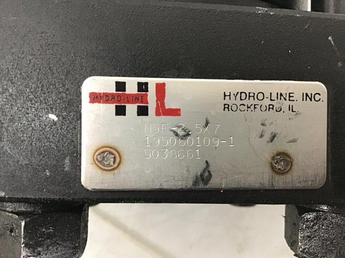 Used HYDRO LINE Clamp Cylinder N5F-2.5X7 #130973
