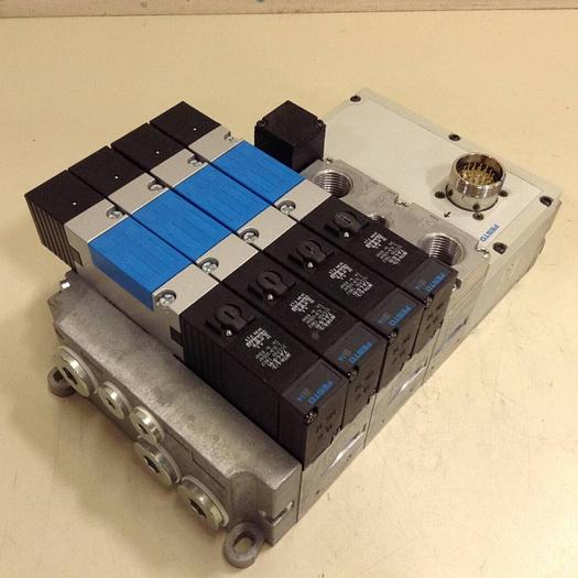Used FESTO Control Block w/ Valves VIMP-03-B #69511
