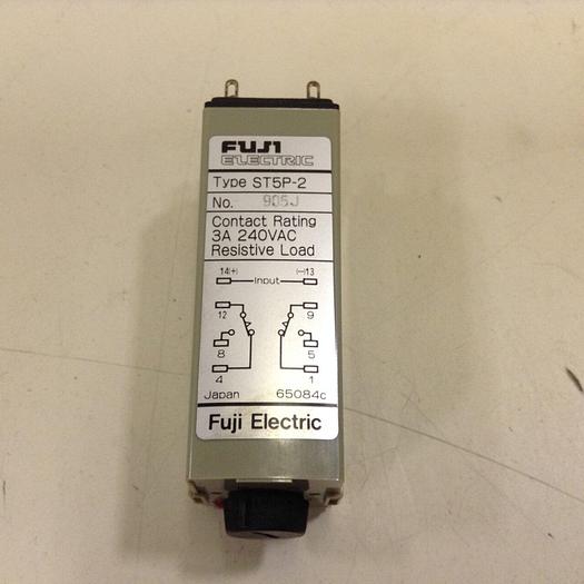 Used FUJI ELECTRIC Relay ST5P-2 #84701