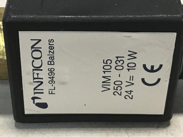 Used INFICON Gauge / Valve FL-9496 BALZERS #124346