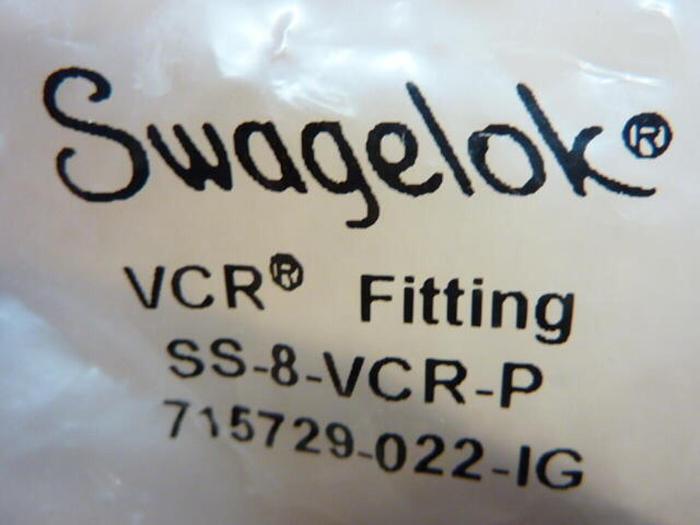 SWAGELOK Plug Fitting SS-8-VCR-P NEW #39310
