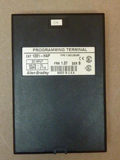 Used ALLEN BRADLEY Programming Terminal 1201-HAP SER B #31556