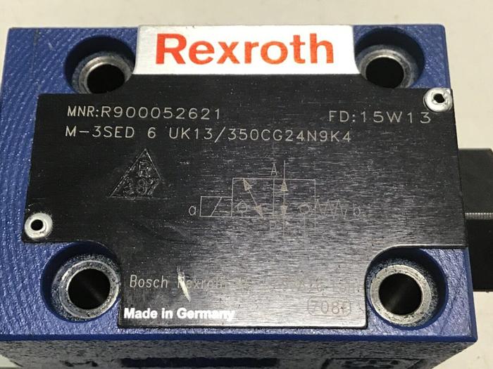 Used REXROTH Direction Valve M3SED6UK13/350CG24N9K4 #137554