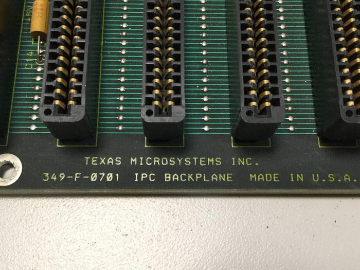 Used TEXAS MICROSYSTEM Circuit Board 349-F-0701 #100501