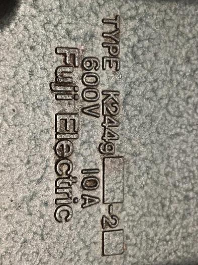 Used FUJI ELECTRIC Limit Switch K244G-2 #121545