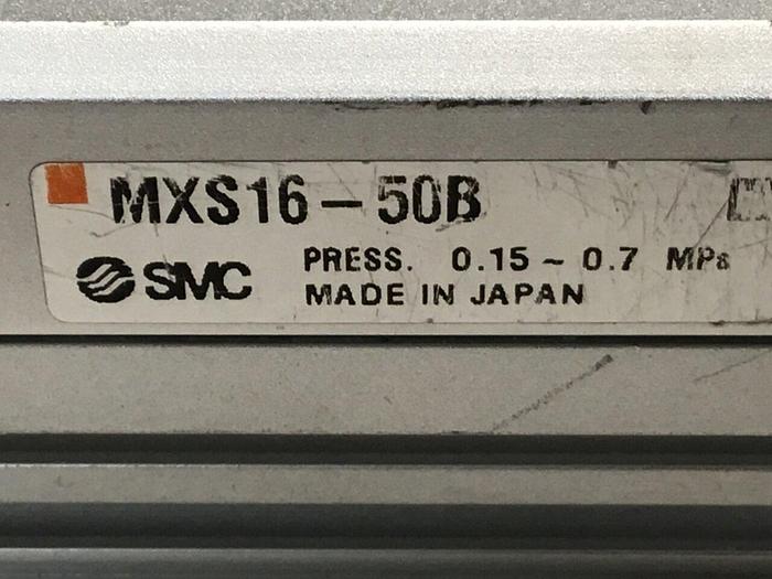 Used SMC Cylinder Slide Table MXS16-50B #121010