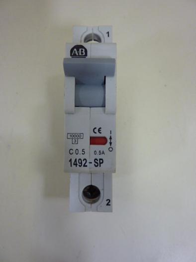 Used ALLEN BRADLEY Circuit Breaker 1492-SP1C005 SER C #56416