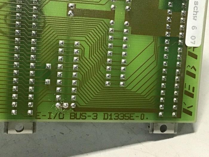 Used KEBA Circuit Board E-I/O BUS-3 D1335E-0 Used