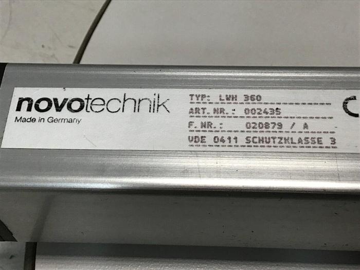 Used NOVOTECHNIK Transducer LWH360 Used