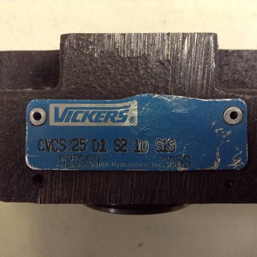 Used VICKERS Valve CVCS25D1S210S19 #88268