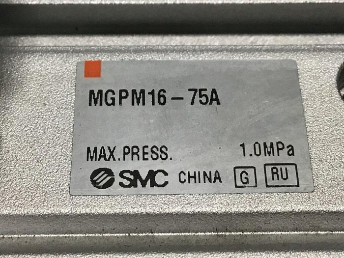 Used SMC Cylinder MGPM16-75A #115116