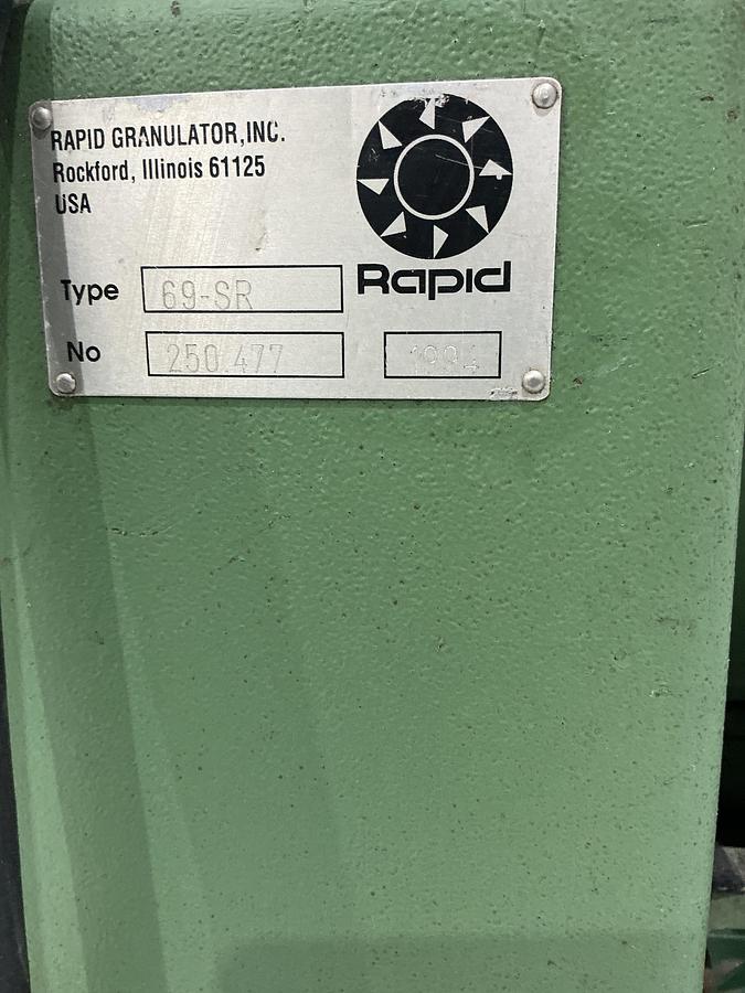 Used Rapid Grinder Granulator