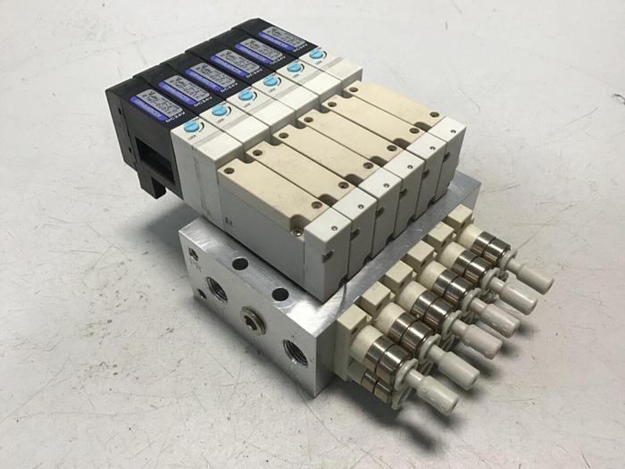 Used KOGANEI Solenoid w/ Valves F10M7AJ #120914