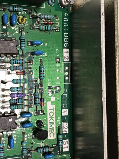 Used TOKIMEC Circuit Board ED-QV-L-20S1 #141758