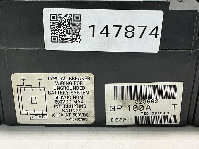 Used GENERAL ELECTRIC TED136100XL