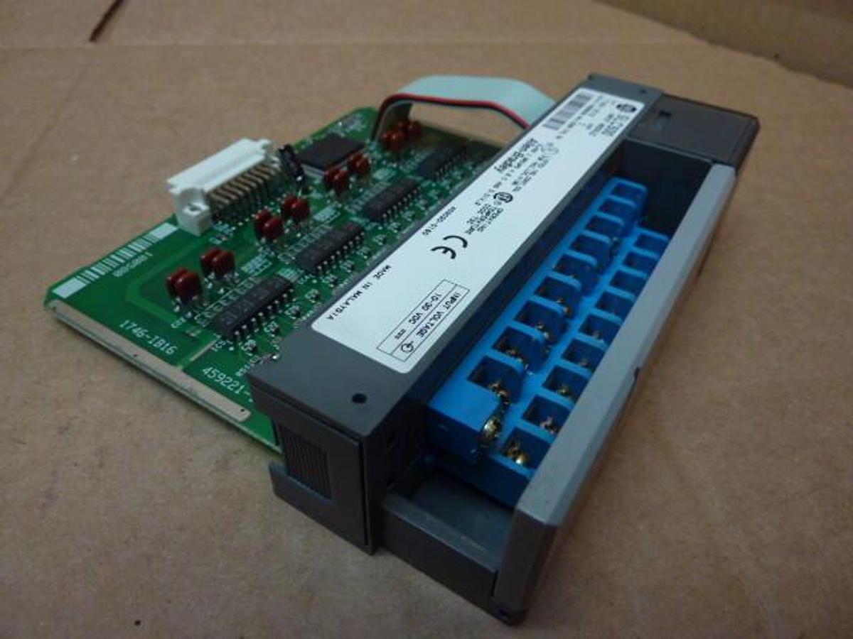 Used ALLEN BRADLEY Input Module 1746-IB16 SER C Used