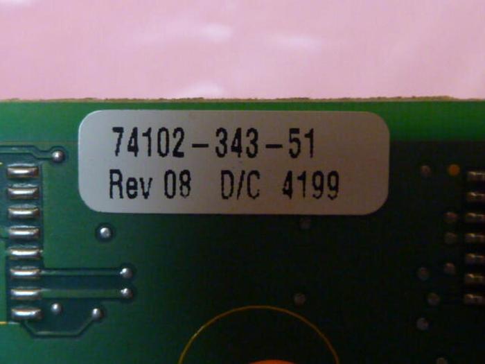 Used ALLEN BRADLEY Circuit Board 74102-343-51 #36712