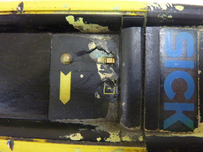 Used SICK OPTIC ELECTRONIC Light Curtain MGSS60-12 #49688