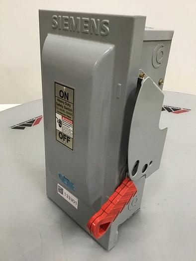 Used SIEMENS 30 Amp Disconnect Switch HF361 #133301