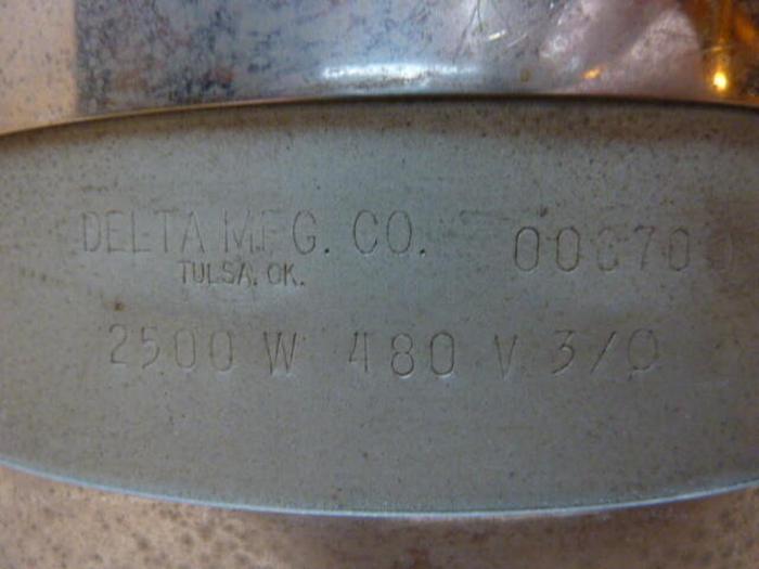 DELTA 2500 Watt Heater Band 00870 D NEW