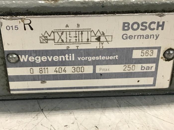 Used BOSCH Proportional Valve 0 811 404 300 Used