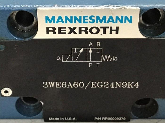 Used MANNESMANN REXROTH Valve 3WE6A60/EG24N9K4 #126165