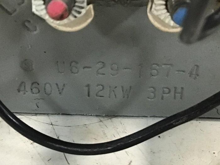 Used WATLOW 12 kW Heating Element A0503486 #119199