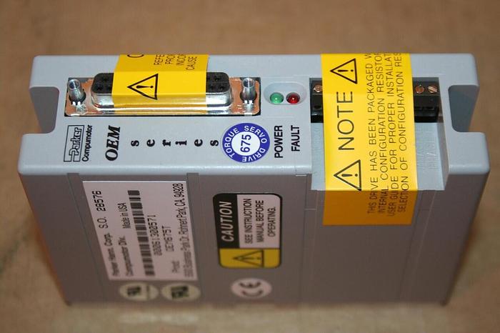 PARKER HANNIFIN Servo Drive OEM675T New