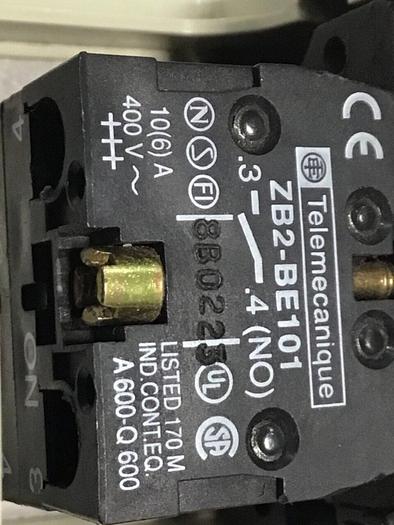 Used TELEMECANIQUE Safety Switch ZB2-BE101 #119434