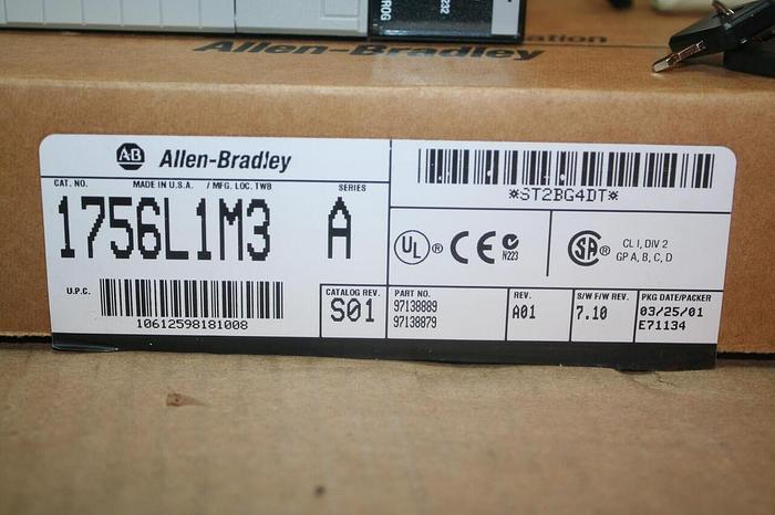 ALLEN BRADLEY Control Logix 1756-L1 SER A New