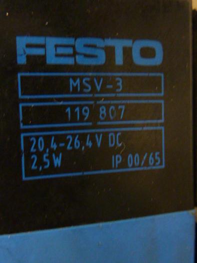 Used FESTO Control Block / Valve Terminal IFB8-02 #52829
