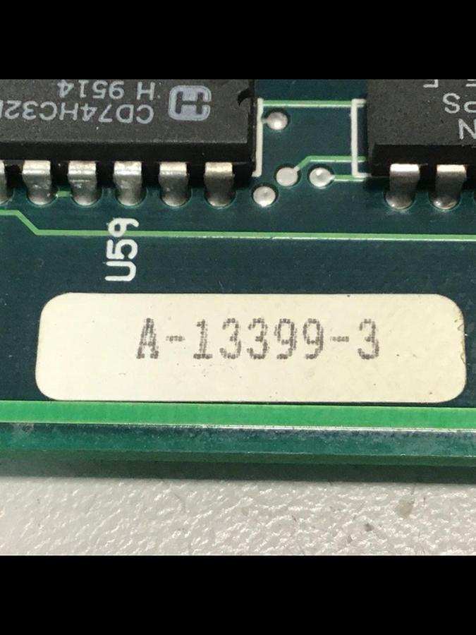 Used BARBER COLMAN Analog I/O Circuit Board A-13399-3 USED